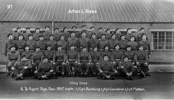 Royal Signals Catterick Dc 1957
