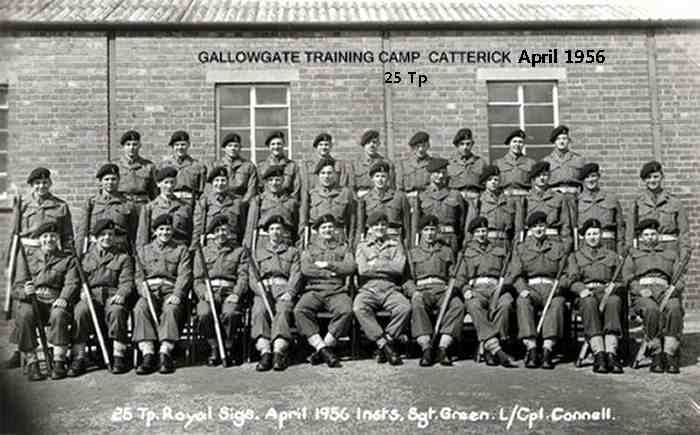 Royal Signals Gallowgate April 1956
