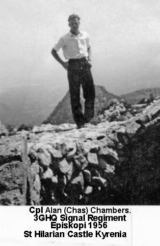 Cpl Chas Chambers Episkopi 1956