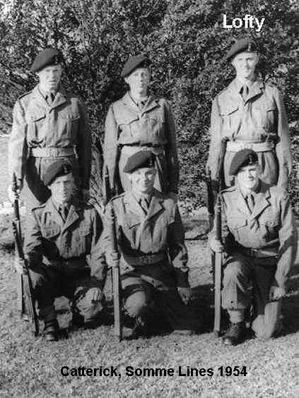 Grahame Reed (Lofty).  Royal Signals