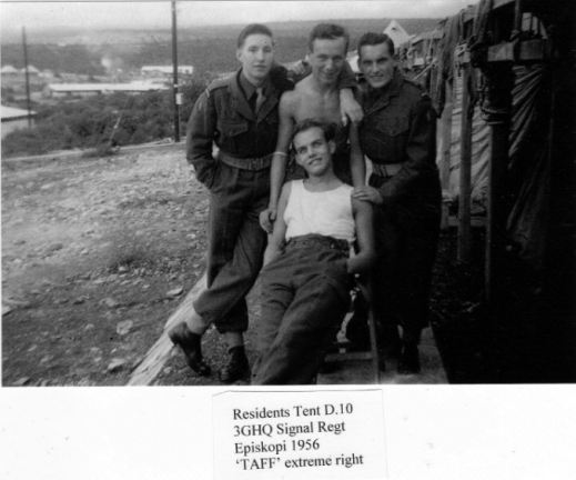Grahame Reed (Lofty).  Royal Signals