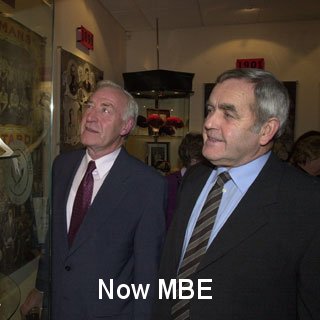 Alan Hodgkinson MBE  Royal Signals