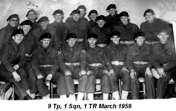 Royal Signals Catterick 1 training regiment march 1959