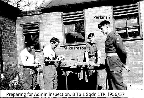Royal Signals 1 training regiment 1956 1957 Mike Ireson