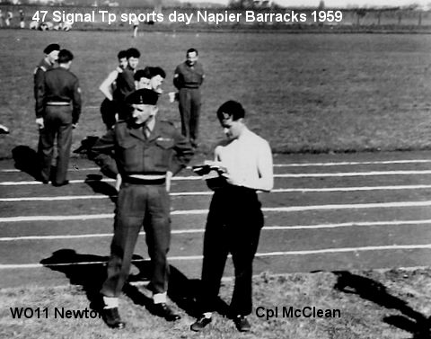 Napier barracks sports day
