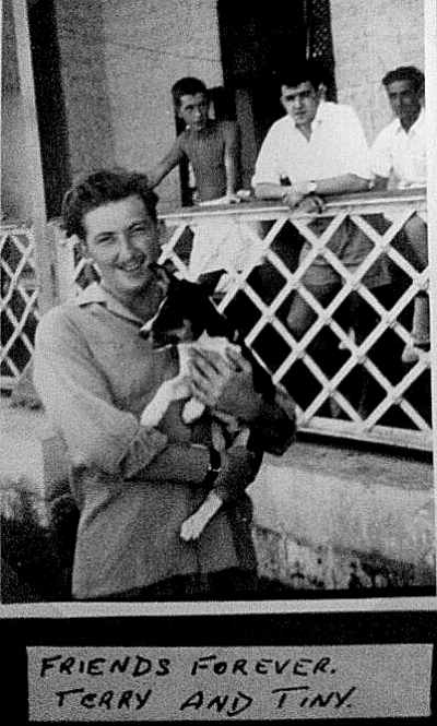 terry and tiny the dog