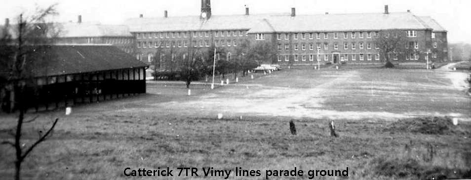 Royal Signals 7 training regiment Vimy lines
