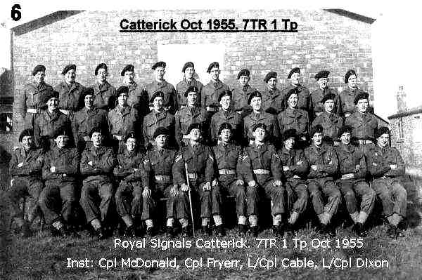 Royal Signals 1 Troop October 1955